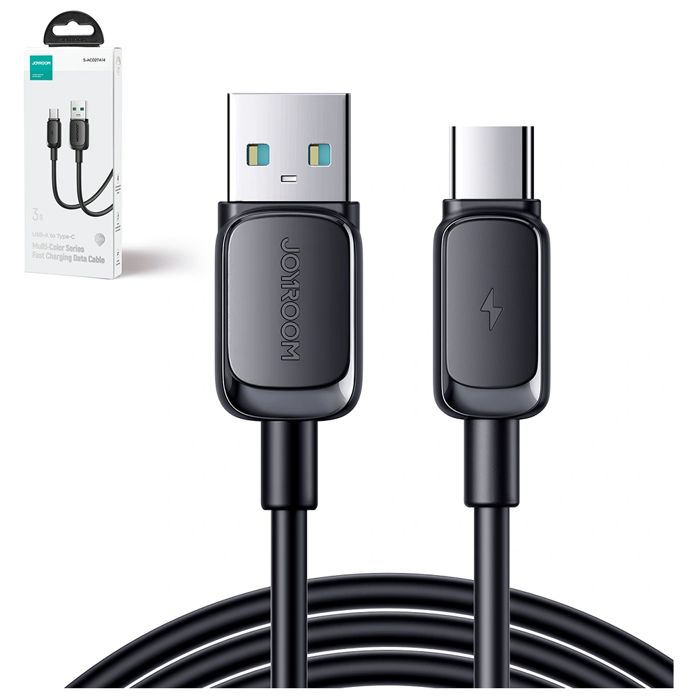 Kabel Joyroom S-AC027A14 USB-A/USB-C 3A 2m czarny