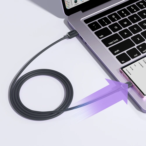 Kup Kábel Joyroom S-AC027A14 USB-A/USB-C 3A 2m fekete - JYR760 - {ean13} - Sklep Home Screen