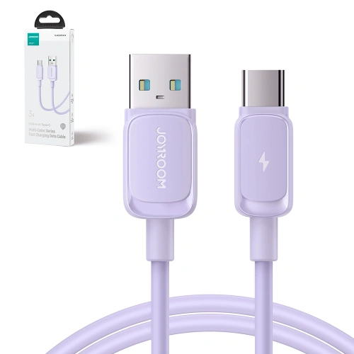 Kup Kabel Joyroom S-AC027A14 USB-A/USB-C 3A 1,2m fialový - JYR761 - {ean13} - Sklep Home Screen