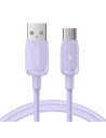 Kup Joyroom Cablu S-AC027A14 USB-A/USB-C 3A 1,2m violet - JYR761 - {ean13} - Sklep Home Screen