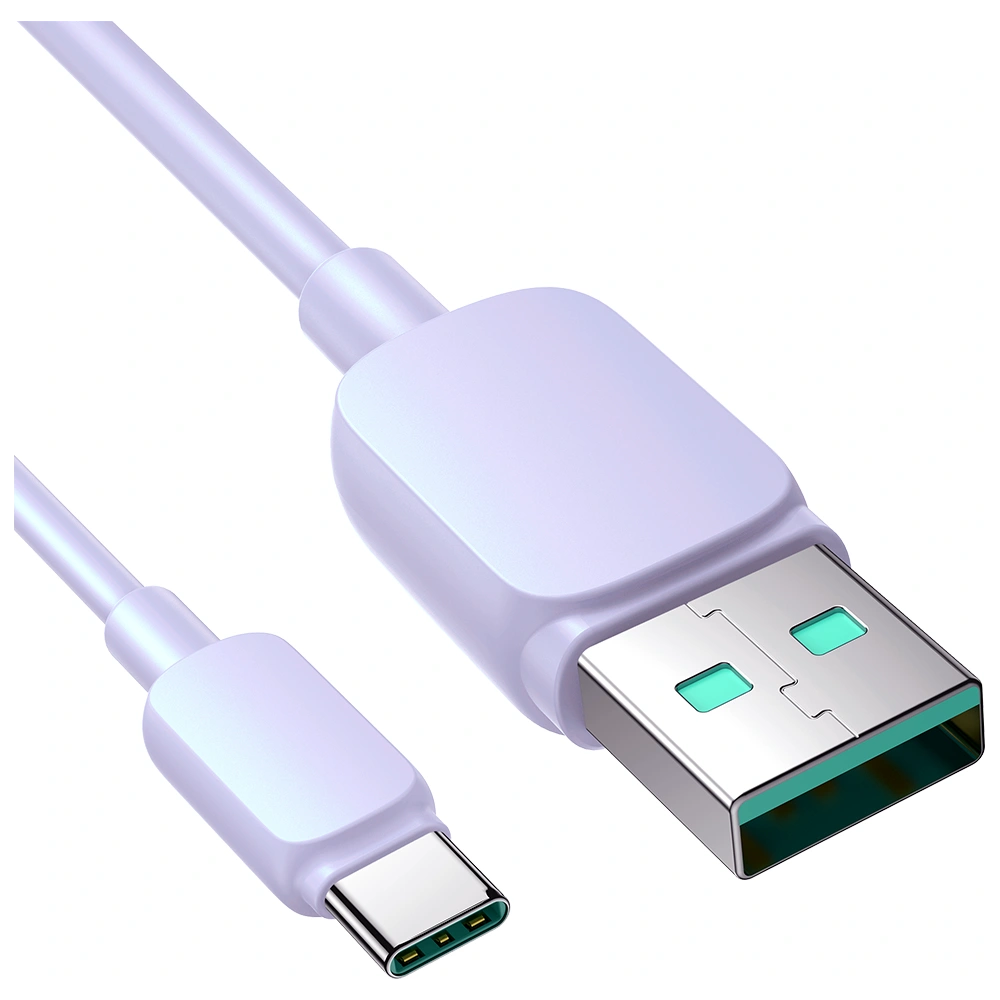 Kabel Joyroom S-AC027A14 USB-A/USB-C 3A 1,2m fioletowy
