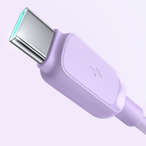 Kup Kabel Joyroom S-AC027A14 USB-A/USB-C 3A 1,2m fialový - JYR761 - {ean13} - Sklep Home Screen