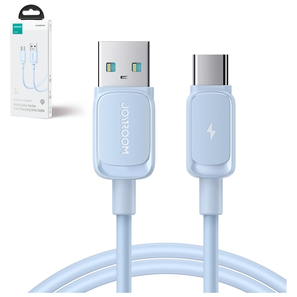 Kabel Joyroom S-AC027A14 USB-A/USB-C 3A 1,2m niebieski