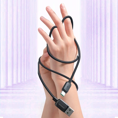 Kup Kabel Joyroom S-AC027A14 USB-A/USB-C 3A 1,2m czarny - JYR763 - {ean13} - Sklep Home Screen