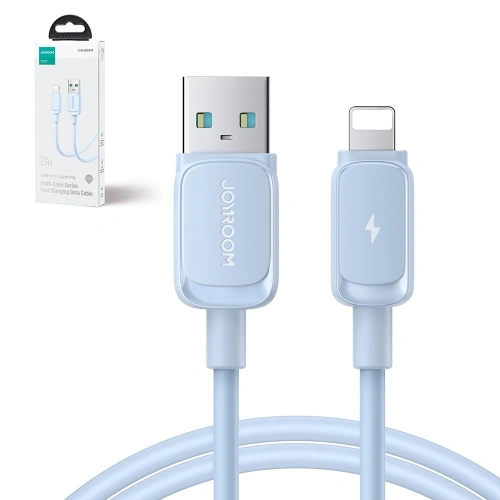 Kup Kabel Joyroom S-AL012A14 USB-A/Lightning 2.4A 1,2m modrý - JYR766 - {ean13} - Sklep Home Screen