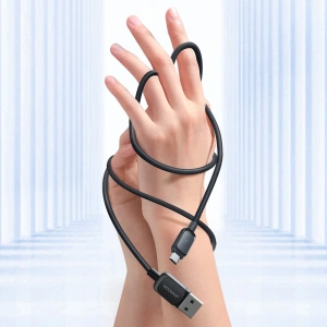 Joyroom Cablu S-AM018A14 USB-A/microUSB 2.4A 2m negru