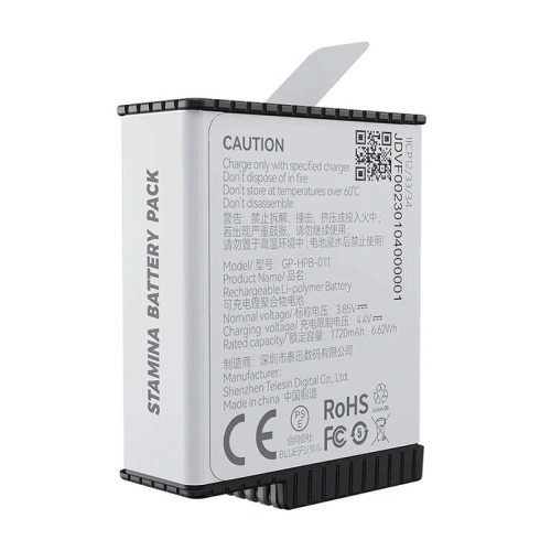 Buy TELESIN GoPro Hero 11/Hero 10/Hero 9 Battery (GP-HPB-011) - TLS122 - {ean13} - Home Screen Store Europe