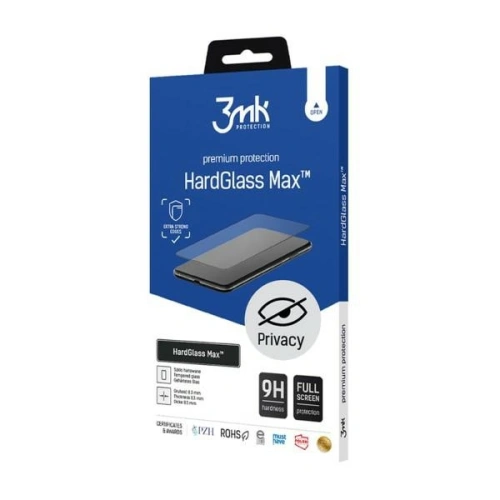 Kup 3MK Samsung Gehärtetes Glas HardGlass Max Datenschutz Galaxy A54 5G schwarz - 3MK5041 - {ean13} - Sklep Home Screen