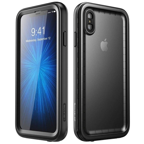 Buy Waterproof Case Supcase IBLSN Aegis IP68 Apple iPhone XS Max Frost/Black - SPC025FROBLK - {ean13} - Home Screen Store Europe