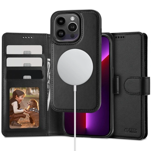 Kup Etui Tech-Protect Wallet MagSafe Apple iPhone 13 Pro Fekete - THP2092 - {ean13} - Sklep Home Screen