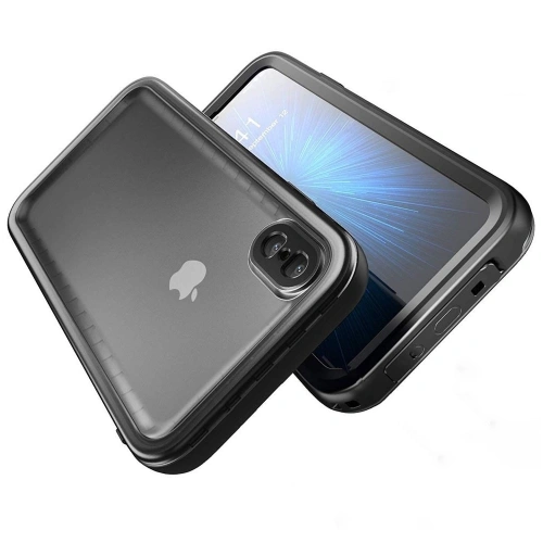 Buy Waterproof Case Supcase IBLSN Aegis IP68 Apple iPhone XS Max Frost/Black - SPC025FROBLK - {ean13} - Home Screen Store Europe