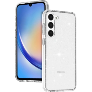 Crong Samsung Caz Glitter Caz Galaxy A34 5G (transparent)