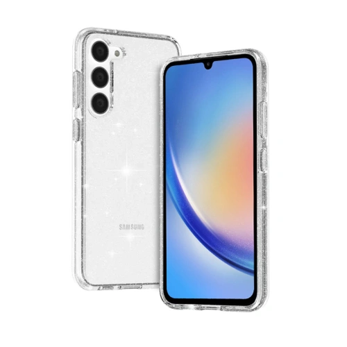 Buy Crong Glitter Case Samsung Galaxy A34 5G (clear) - CRG607 - {ean13} - Home Screen Store Europe