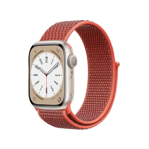 Kup Pasek Crong Nylon Apple Watch 4/5/6/7/SE/8/9/10 40/41/42mm (Slunečný meruňka) - CRG609 - {ean13} - Sklep Home Screen