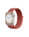 Crong Nylon Apple Watch 4/5/6/7/SE/8/9/10 40/41/42mm (Sonniges Aprikose)