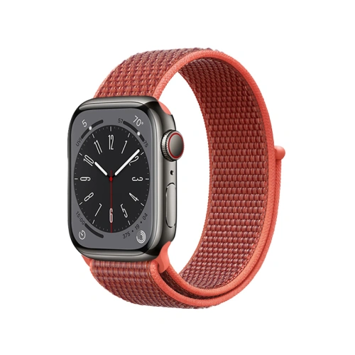 Kup Pasek Crong Nylon Apple Watch 4/5/6/7/SE/8/9/10 40/41/42mm (Slunečný meruňka) - CRG609 - {ean13} - Sklep Home Screen