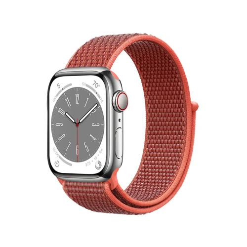 Kup Pasek Crong Nylon Apple Watch 4/5/6/7/SE/8/9/10 40/41/42mm (Slunečný meruňka) - CRG609 - {ean13} - Sklep Home Screen