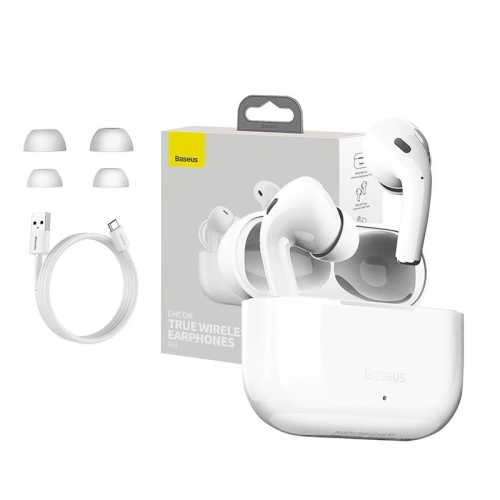 Kup Baseus TWS Kopfhörer Encok W3 Bluetooth 5.0 (weiß) - BSU4390 - {ean13} - Sklep Home Screen