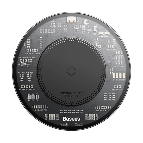 Kup Bezdrátová nabíječka Baseus Simple 2 15W + kabel USB-C/USB-C (černá) - BSU4391 - {ean13} - Sklep Home Screen