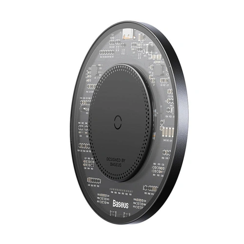Kup Baseus Încărcător wireless Simple 2 15W + cablu USB-C/USB-C (negru) - BSU4391 - {ean13} - Sklep Home Screen
