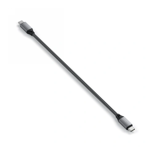 Kup Kable Satechi USB-C/USB-C 100W 25cm (space gray) - STH58 - {ean13} - Sklep Home Screen