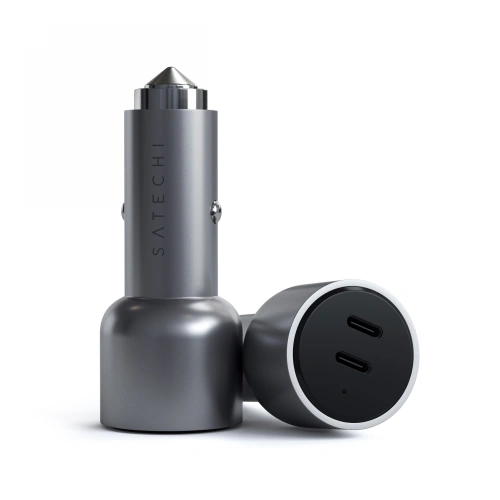 Kup Încărcător auto Satechi Dual 40W 2x USB-C PD (negru) - STH59 - {ean13} - Sklep Home Screen