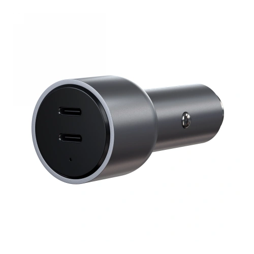 Kup Satechi Autoladegerät Dual 40W 2x USB-C PD (schwarz) - STH59 - {ean13} - Sklep Home Screen