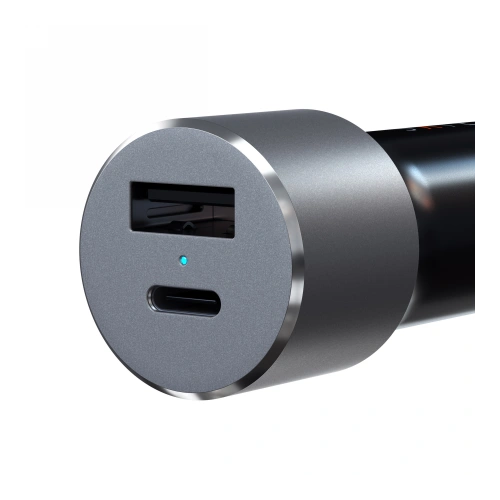 Kup Încărcător auto Satechi 72W USB-C 60W PD, USB-A (space gray) - STH60 - {ean13} - Sklep Home Screen
