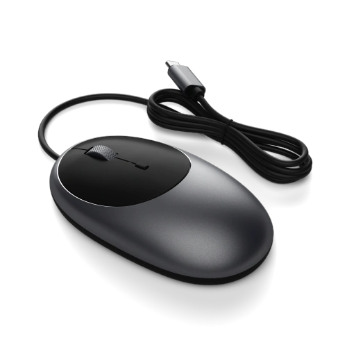 Kup Mouse optic Satechi C1 USB-C Wired Mouse (gri spațial) - STH64 - {ean13} - Sklep Home Screen