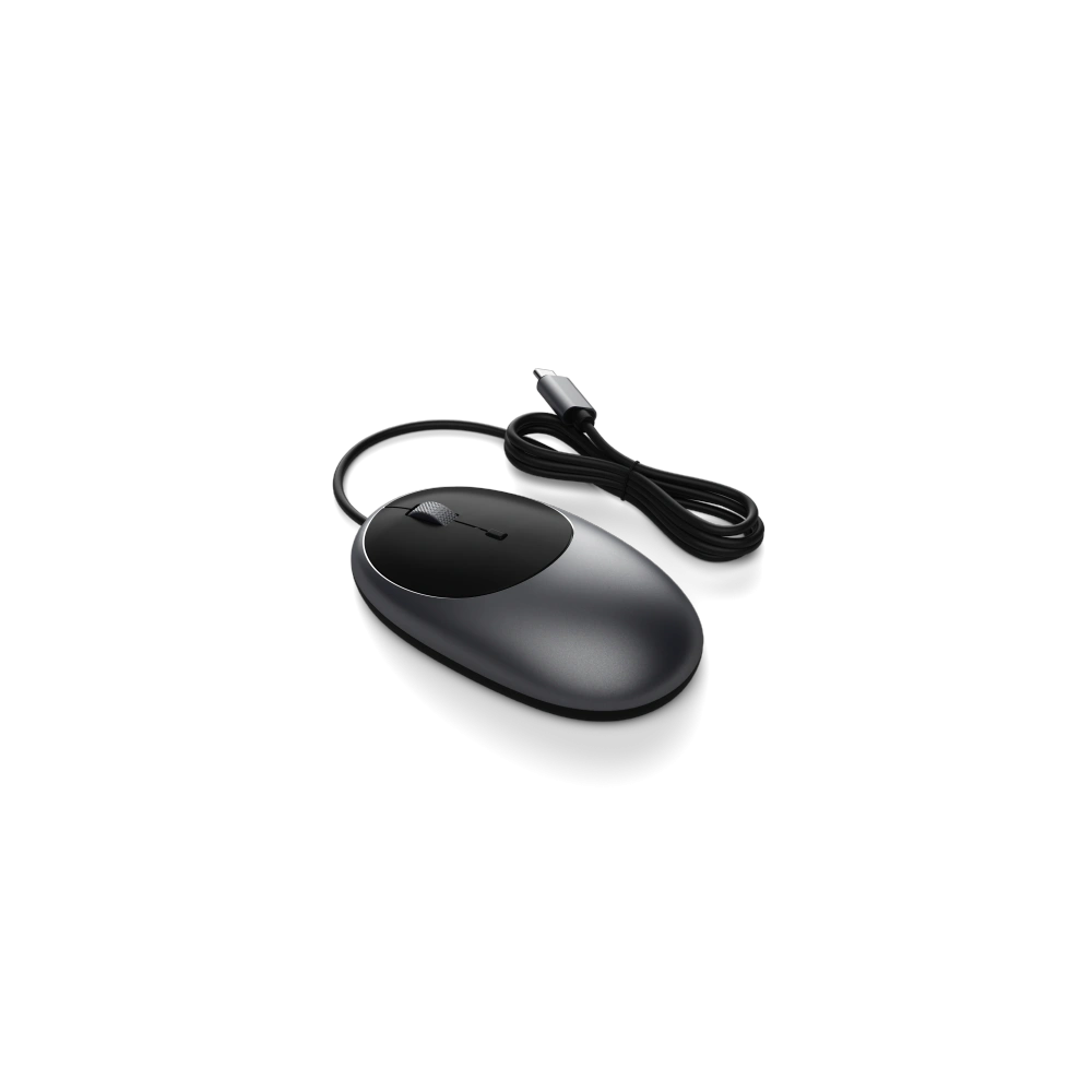 Mysz optyczna Satechi C1 USB-C Wired Mouse (space gray)