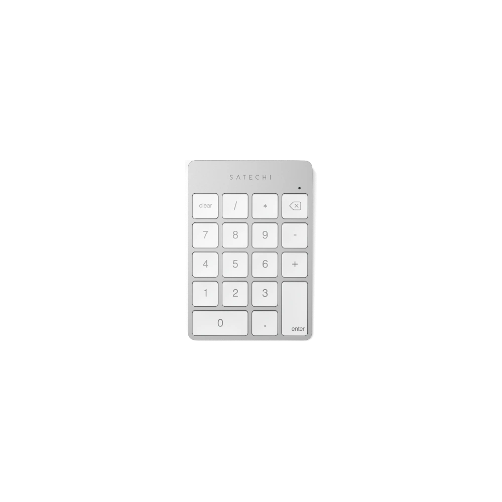 Bezprzewodowa klawiatura numeryczna Satechi Slim Wireless Keypad Aluminium Bluetooth (silver)