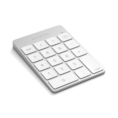 Kup Bezdrátová numerická klávesnice Satechi Slim Wireless Keypad Aluminium Bluetooth (stříbrná) - STH66 - {ean13} - Sklep Home Screen