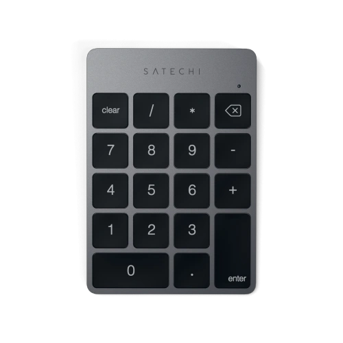 Kup Bezdrátová numerická klávesnice Satechi Slim Wireless Keypad Aluminium Bluetooth (space gray) - STH67 - {ean13} - Sklep Home Screen