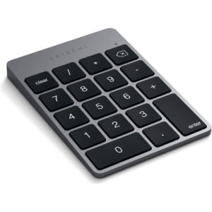 Kup Bezdrátová numerická klávesnice Satechi Slim Wireless Keypad Aluminium Bluetooth (space gray) - STH67 - {ean13} - Sklep Home Screen