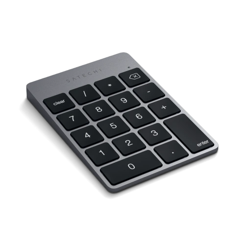 Kup Bezdrátová numerická klávesnice Satechi Slim Wireless Keypad Aluminium Bluetooth (space gray) - STH67 - {ean13} - Sklep Home Screen