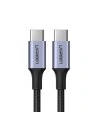 Kabel UGREEN US316 USB-C/USB-C 100W PD QC FCP 5A 3m szary