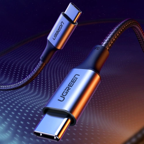 Kup UGREEN US316 Cablu USB-C/USB-C 100W PD QC FCP 5A 3m gri - UGR1661 - {ean13} - Sklep Home Screen