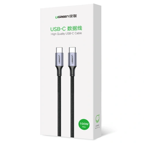 Kup UGREEN US316 Cablu USB-C/USB-C 100W PD QC FCP 5A 3m gri - UGR1661 - {ean13} - Sklep Home Screen