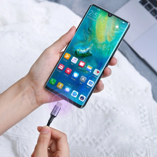 Kup Kabel UGREEN US316 USB-C/USB-C 100W PD QC FCP 5A 3m szary - UGR1661 - {ean13} - Sklep Home Screen
