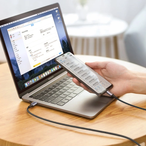 Kup UGREEN US316 Cablu USB-C/USB-C 100W PD QC FCP 5A 3m gri - UGR1661 - {ean13} - Sklep Home Screen
