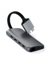 Kup Satechi Adapter HUB USB-C Dual Multimedia Adapter für MacBook mit USB-C PD 60W, 2x USB-A, 2x HDMI 4K - STH69 - {ean13} - Sklep Home Screen