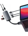 Kup Satechi Adapter HUB USB-C Dual Multimedia Adapter für MacBook mit USB-C PD 60W, 2x USB-A, 2x HDMI 4K - STH69 - {ean13} - Sklep Home Screen