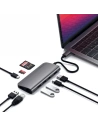 Kup Satechi HUB Adapter USB-C Multimedia Adapter USB-C PD, 3x USB-A, HDMI 4K, micro/SD Kartenleser - STH70 - {ean13} - Sklep Home Screen
