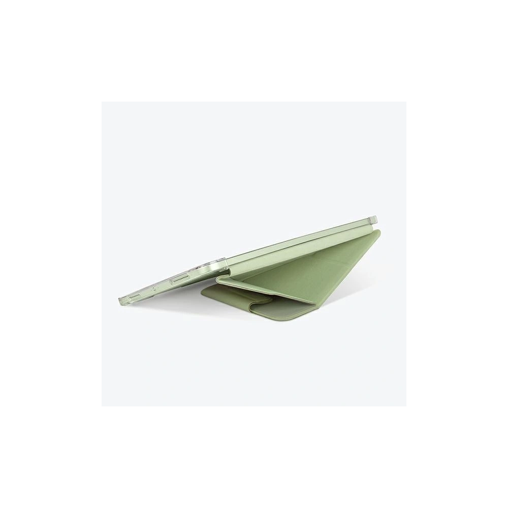 [OUTLET] Etui UNIQ Camden Apple iPad Air 10.9 2020/2022 (4. i 5. generacji) / iPad Air 11 2024 (6. generacji) zielony/sage green Antimicrobial
