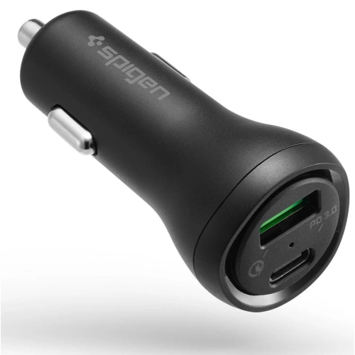 Kup Spigen Autoladegerät SteadiBoost F31QC 2-Port Autoladegerät PD 27W QC 3.0 Schwarz - SPN2893 - {ean13} - Sklep Home Screen