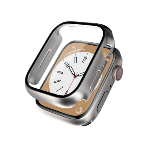 Kup Case + Glas Crong Hybrid Watch Case Apple Watch 4/5/6/7/SE/8/9 40/41MM (Starlight) - CRG611 - {ean13} - Sklep Home Screen