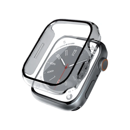 Kup Case + Glas Crong Hybrid Watch Case Apple Watch 4/5/6/7/SE/8/9 40/41MM (klar) - CRG612 - {ean13} - Sklep Home Screen