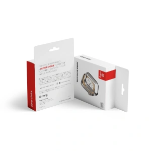 Etui + sticlă Crong Carcasă hibridă pentru ceas Apple Watch 4/5/6/7/SE/8/9 40/41mm (Starlight)