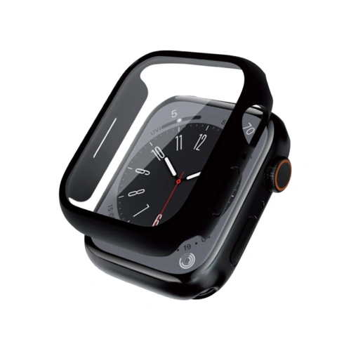 Kup Etui + sklo Crong Hybrid Watch Case Apple Watch 4/5/6/7/SE/8/9 40/41mm (Černé) - CRG616 - {ean13} - Sklep Home Screen