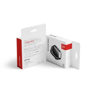 Tok + üveg Crong Hybrid Óratok Apple Watch 4/5/6/7/8/9/SE 44/45mm (Fekete)